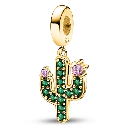 Charm pendant cactus